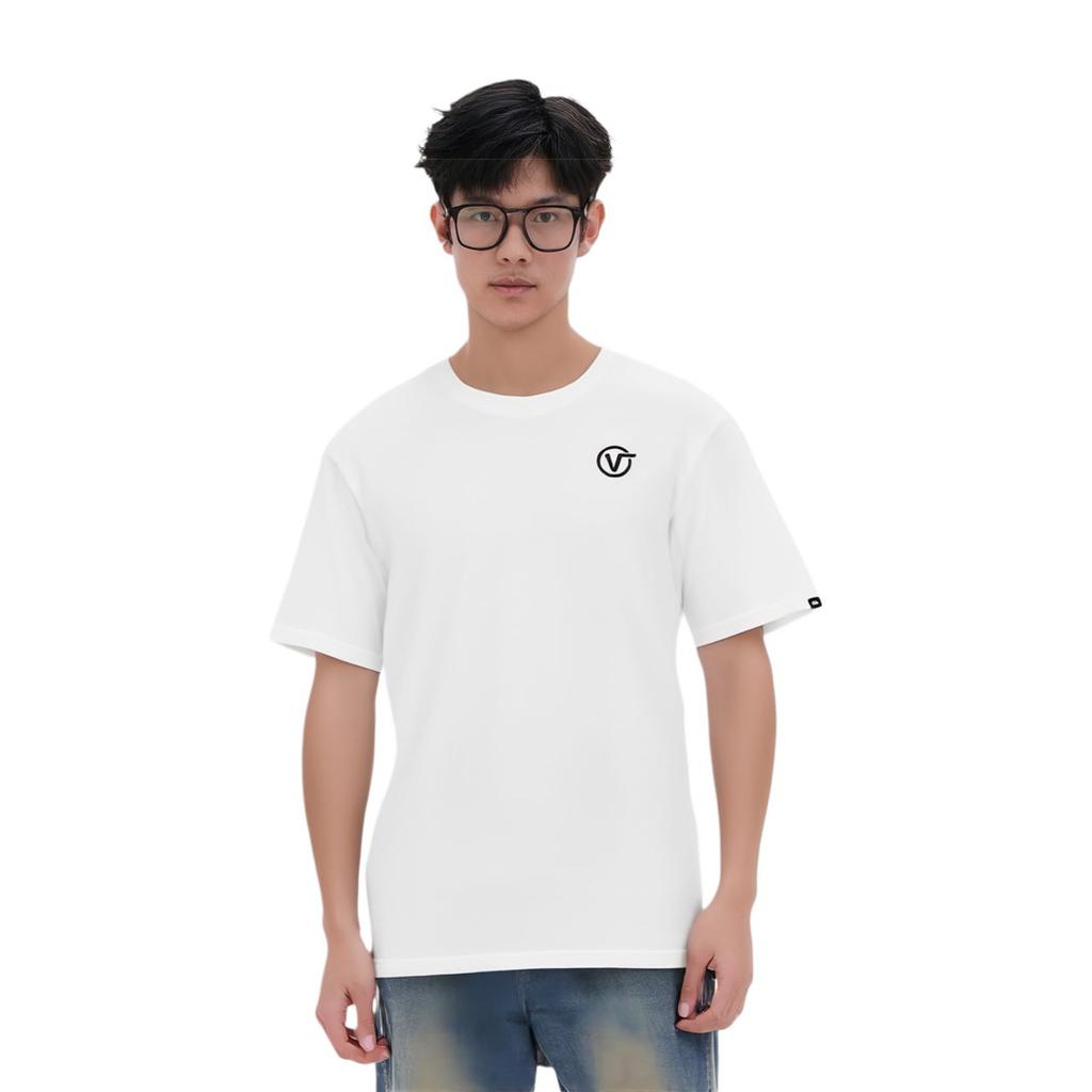 Vans T Shirts Men's Crew Neck Moderate Straight Fit VN0A48B1WHT