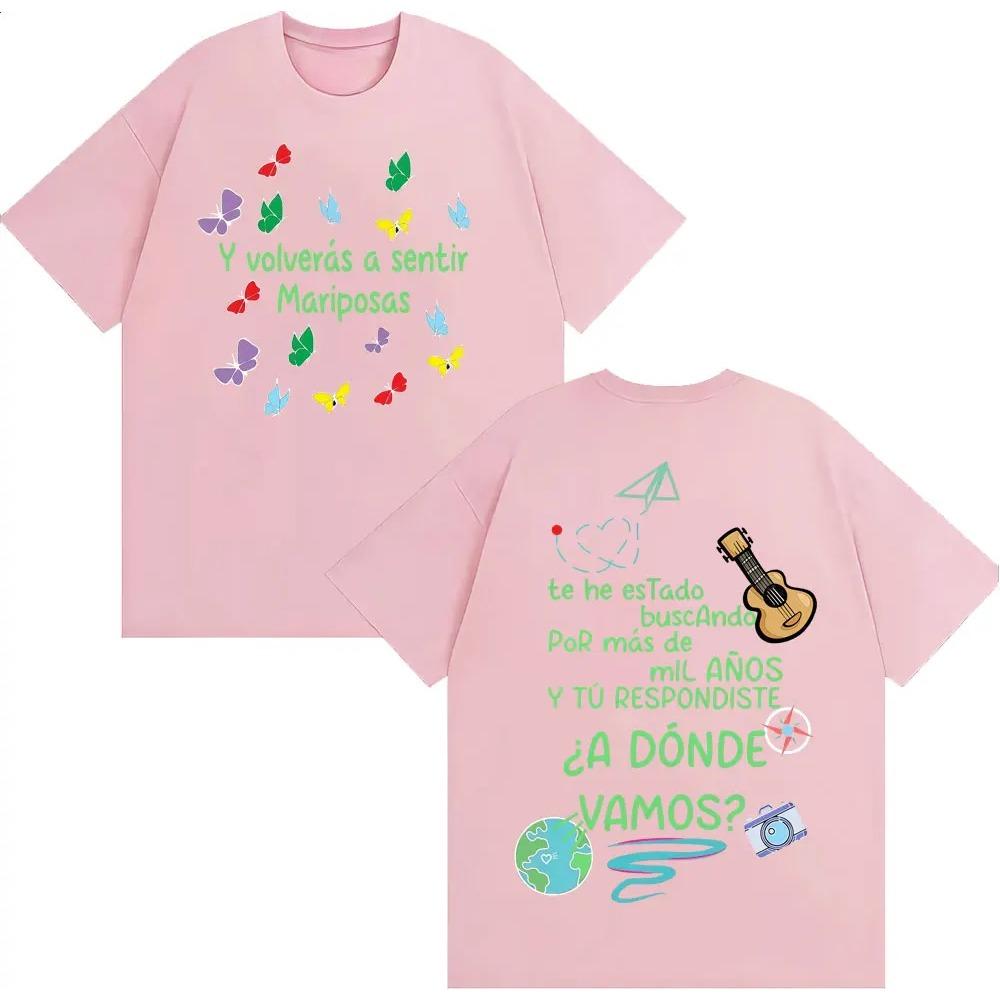 Band Morat Vamos Letters Print Tee Shirt Men Women Fashion Streetwear T Shirt Cotton Casual Oversized T-shirts