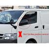 For Toyota Hiace Commuter 2005-2014 2015 2016 2017 Chrome Rearview Side Door Mirror Cover Trim Protection Cap Car Accessories