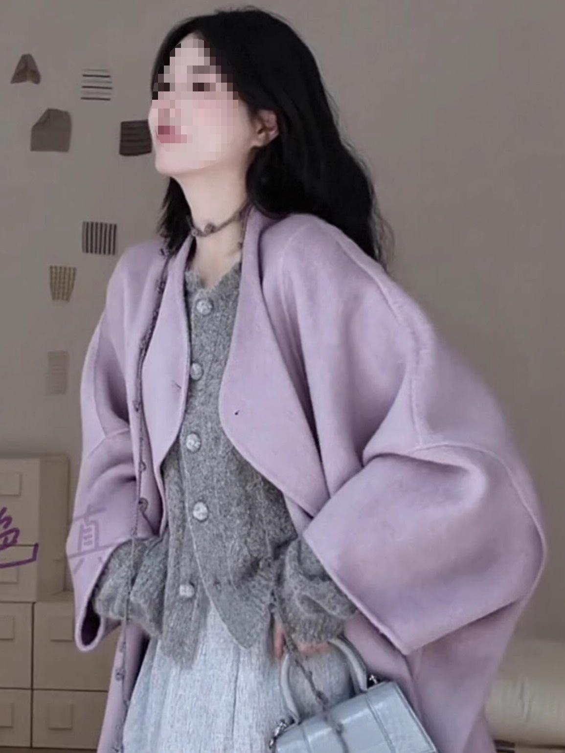 

Autumn & Winter Wool Half-Body Skirt & Cardigan Set - Gentle Style for Women XXXL [Recommended for 72.5-80 kg]