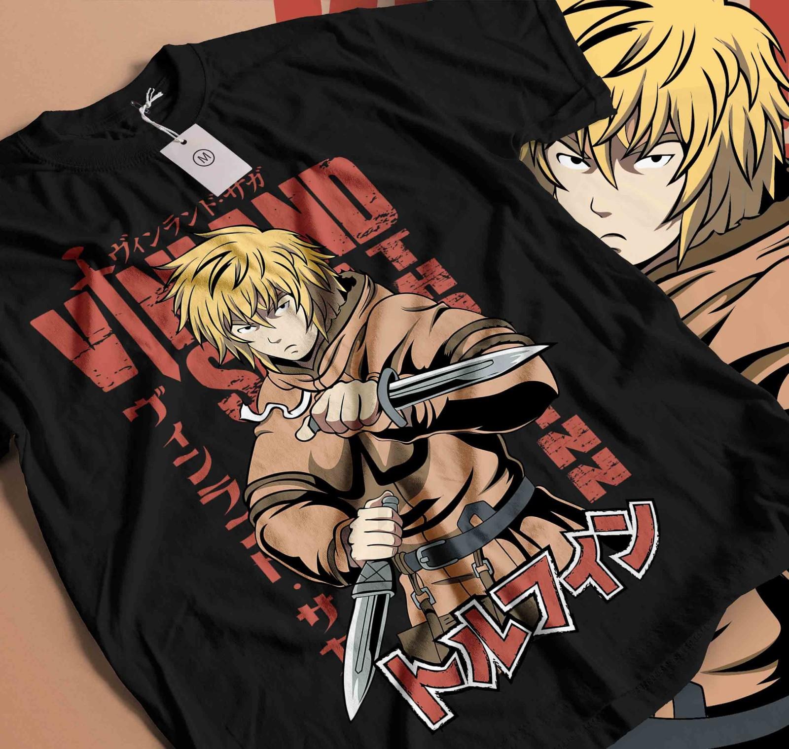 Vinland Saga T-Shirt Mens Womens Tees Top,Thorfinn Shirt,Anime,Vinland,Askeladd,Manga Shirt, 518 3XL