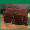 Antique Style Wooden Jewelry Organizer Box For Tabletop Decoration