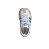 Adidas Samba OG I White Collegiate Green Gum Baby Sneakers Cloud-White IE1337
