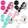 500pcs Roll of 1/1.5 Inch Thank You Decorative Adhesive Stickers