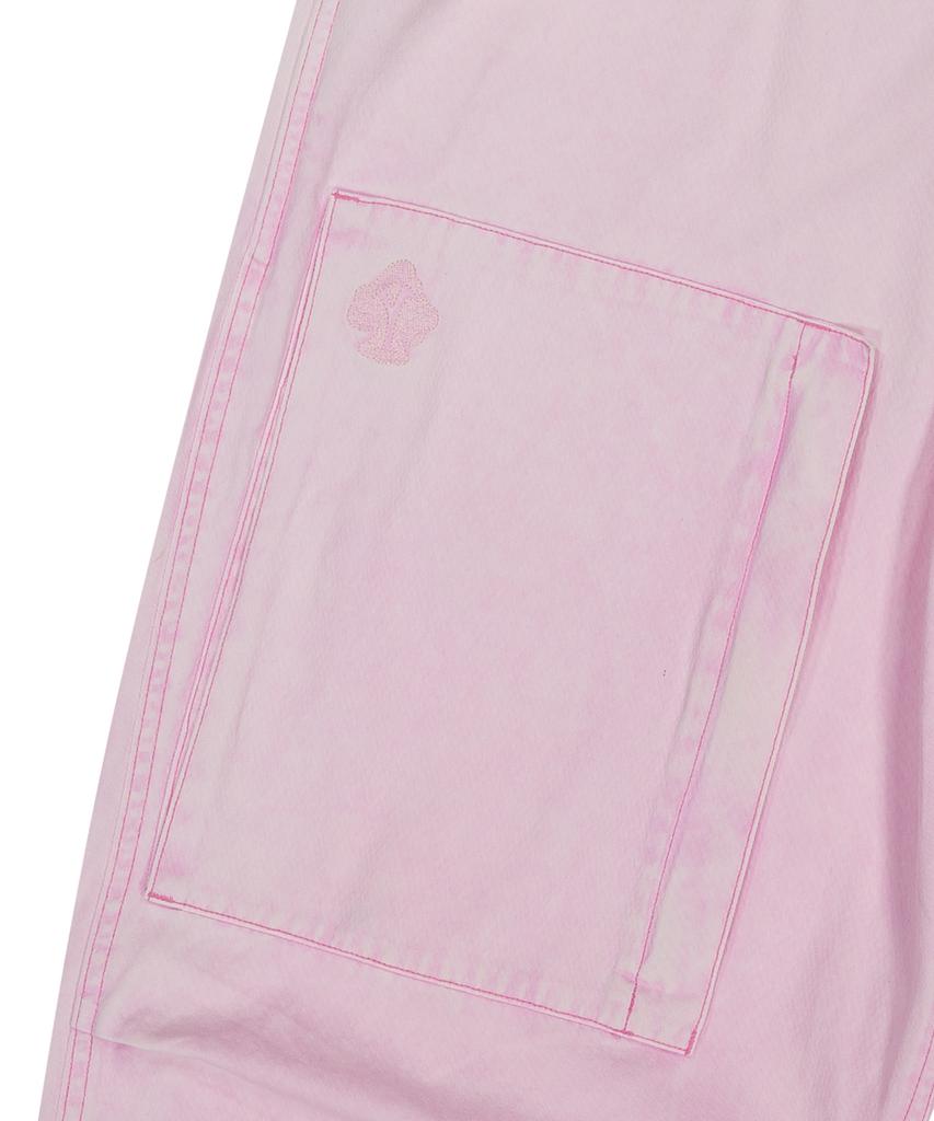 YESEYESEE Bleached Aviator Pants Baby Pink