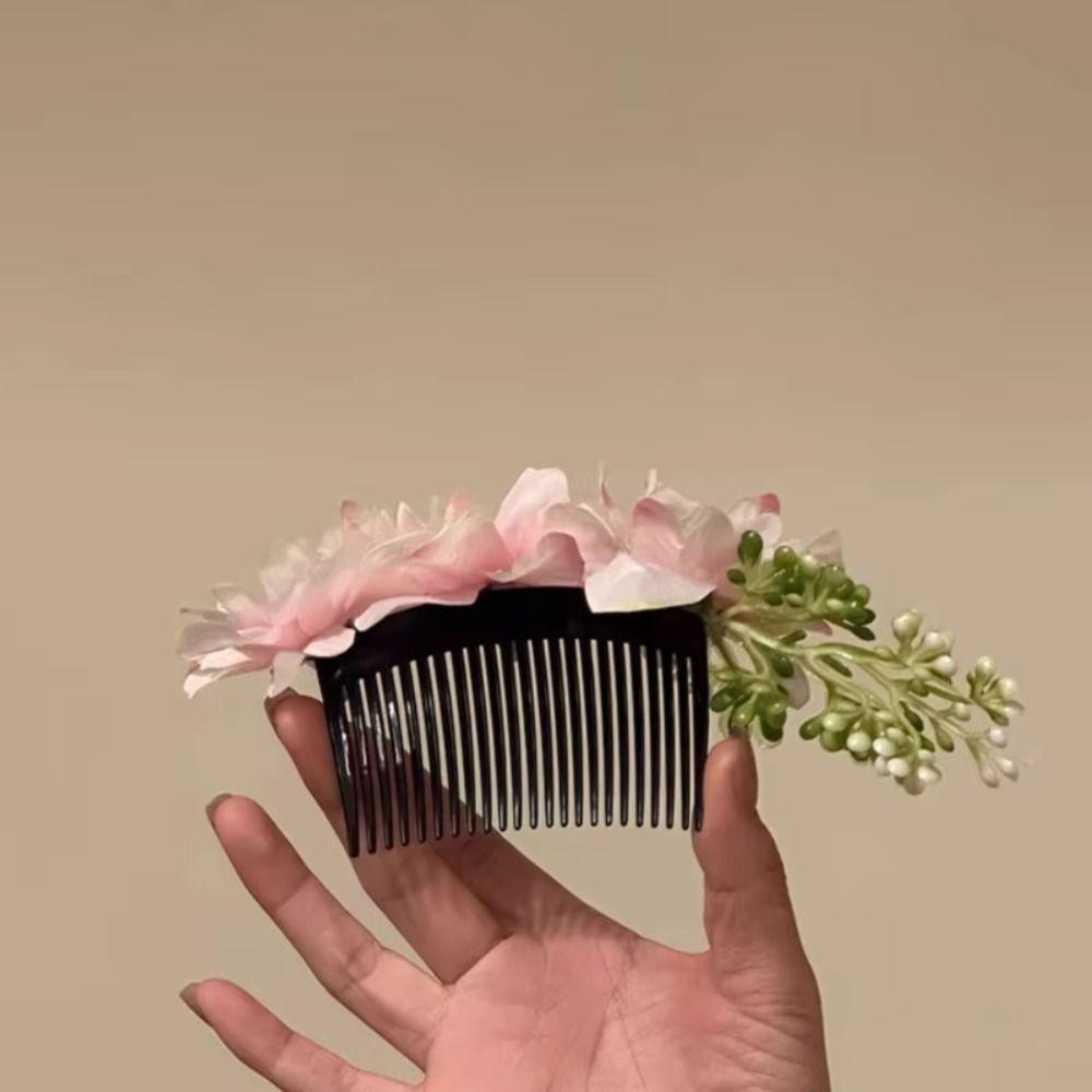 Craftsmanship Simulation Flower Hair Clip Cherry Blossom Headdress  Hair Accessory