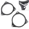 R2-2PCS 6.5 Inch Car Horn Gasket Solid Speaker Washer Adapter Bracket Suitable For Toyota Corolla Nissan Qashqai