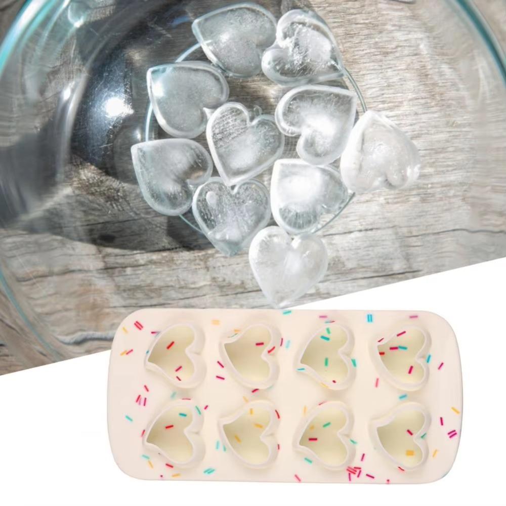 Silicone Ice Cube Maker Star/Heart Shape Ice Ball Tray Kitchen Gadgets Ice Cube Mold  Summer