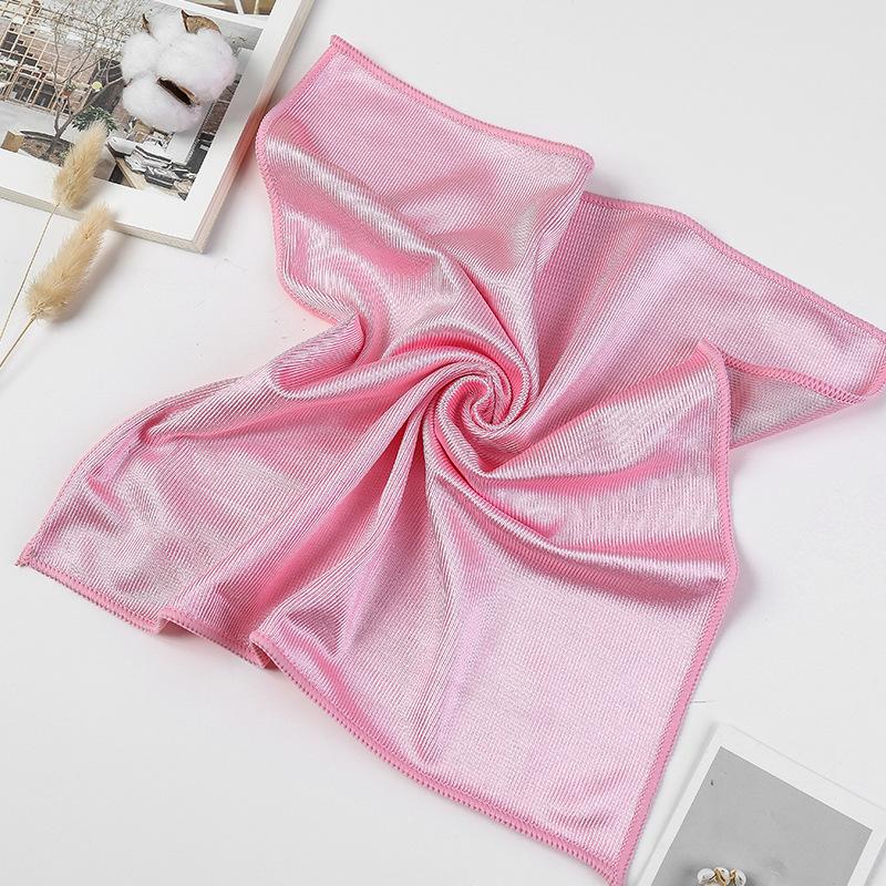 Glass Cleaning Towel No Trace No Lint Rag Mirror Cleaning Cloth Cleaning Towel Scouring Pad