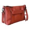 Longchamp 3D Silver Hardware Leather Crossbody Shoulder Bag Small Women Bags Orange-Red 10199HCV003