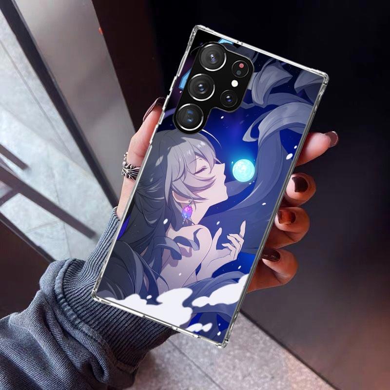 

Honkai Star Rail Bronya Rand Phone Case For Samsung Galaxy S26 S25 Edge S24 S23 Ultra S22 Plus S21 S20 FE Soft TPU Back Cover Fu Samsung S20 FE