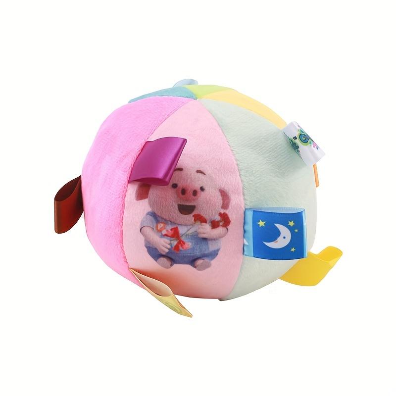 

Прочная плюшевая игрушка для собак-футболистов с ремнями — идеально подходит для дрессировки и интерактивных игр для собак маленьких и средних размеров Piggy