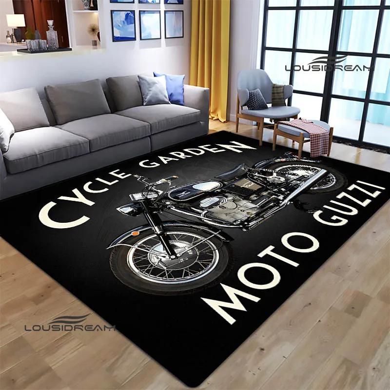 3D Guzzi motorcycle Printed Carpet Non-slip carpet Fashion yoga mat carpets for bed room outdoor rug bedroom decor birthday gift