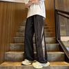High Street Tide Harlan Quick Drying Boys Summer Color Matching Trend Thin Loose Straight Overalls