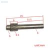 100mm Kovová ozubená tyč a pastorek - Šířka 5mm Lineární pohybové převodové díly Pro stroje