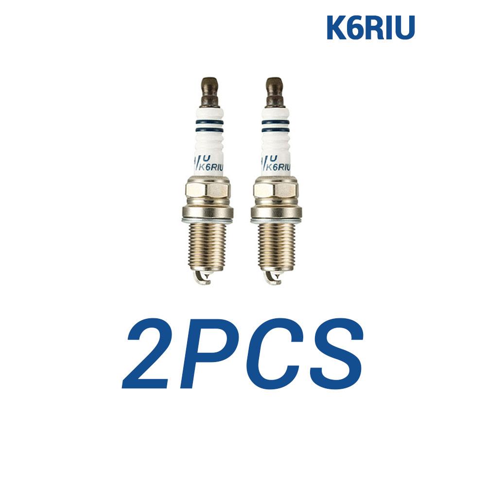 2-8 шт. Иридиевые свечи зажигания TORCH K6RIU Замена для Mitsubishi 1822A157 7700500155 BKR6ES BKR6E 101000063AA Lifan LFB479Q3707800A 2 pieces K6RIU