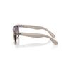 Детские солнцезащитные очки Ray-Ban Junior Justin - Прозрачно-серые/С красным зеркальным стеклом