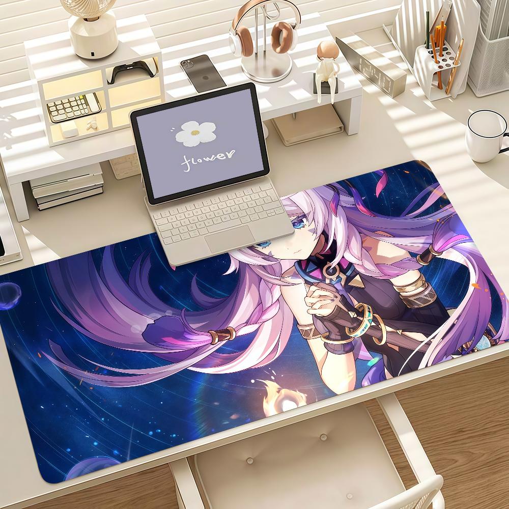 Game Genshin Impact Citlali Mouse Pad Anti Slip Rubber Edge Locked Thickened Laptop Gaming Desk Mat