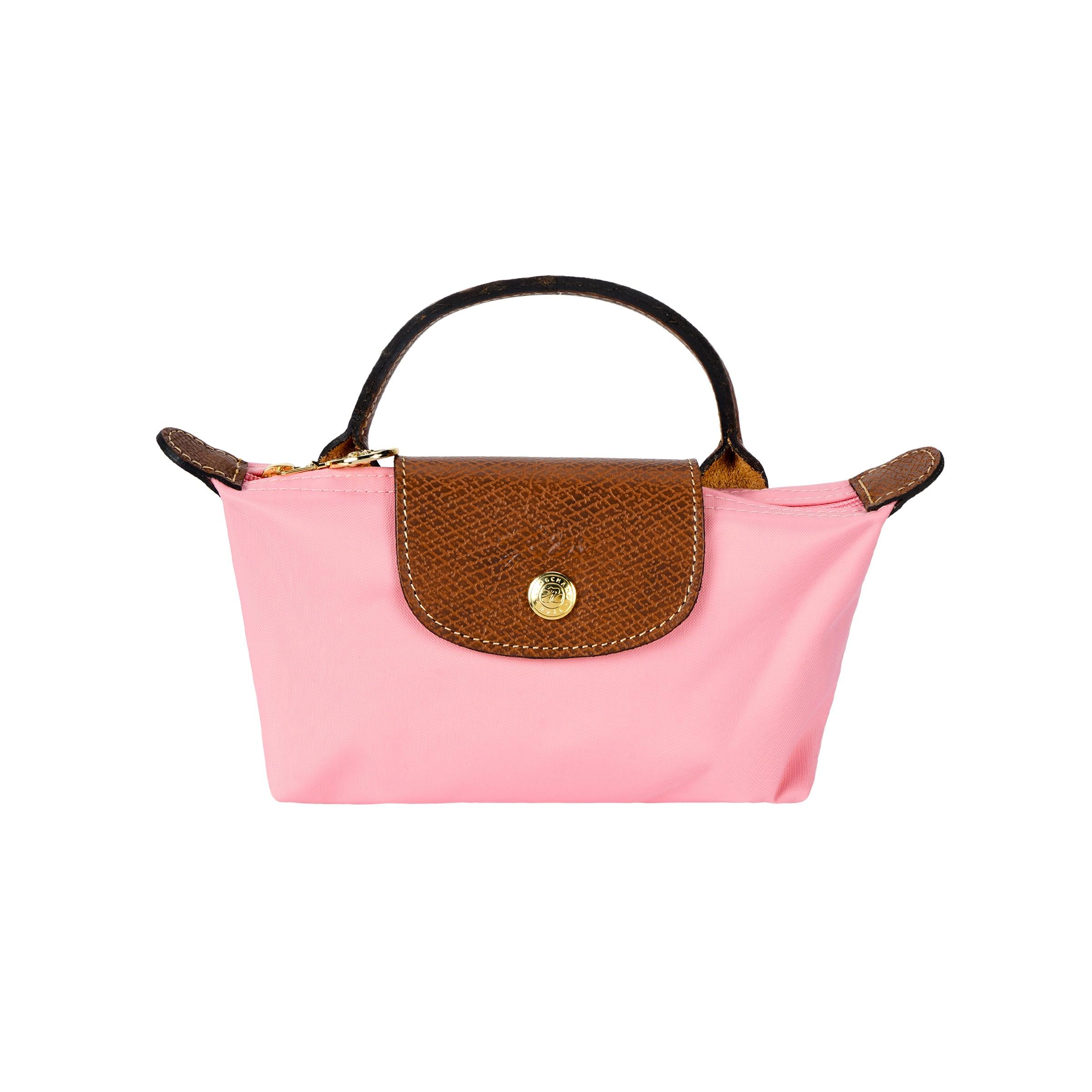 

Longchamp Le Pliage Original Series Snap Button Zipper Closure Recycled Canvas Tote Bag Women Tote Bag Cotton-Candy 34175089P92 Basic Set (Bag)