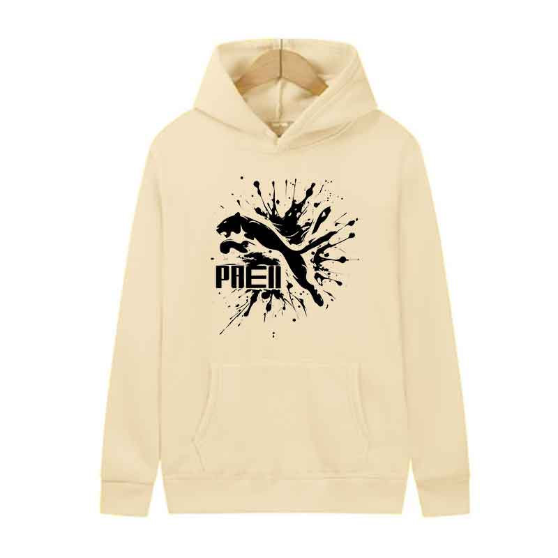 Creative Fun Forest Beast Print Hoodies Spring Autumn Fashion Men's Warm Hoodies Casual Street Hoodies Unisex Y2K lothing