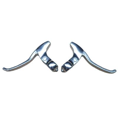 Bisiklet Fren Kolu Alüminyum Gümüş Katlanır Bisiklet Kolu Modifikasyonu Sabit Vites Fixie Aksesuarları Yol Bisikleti Vintage Retro