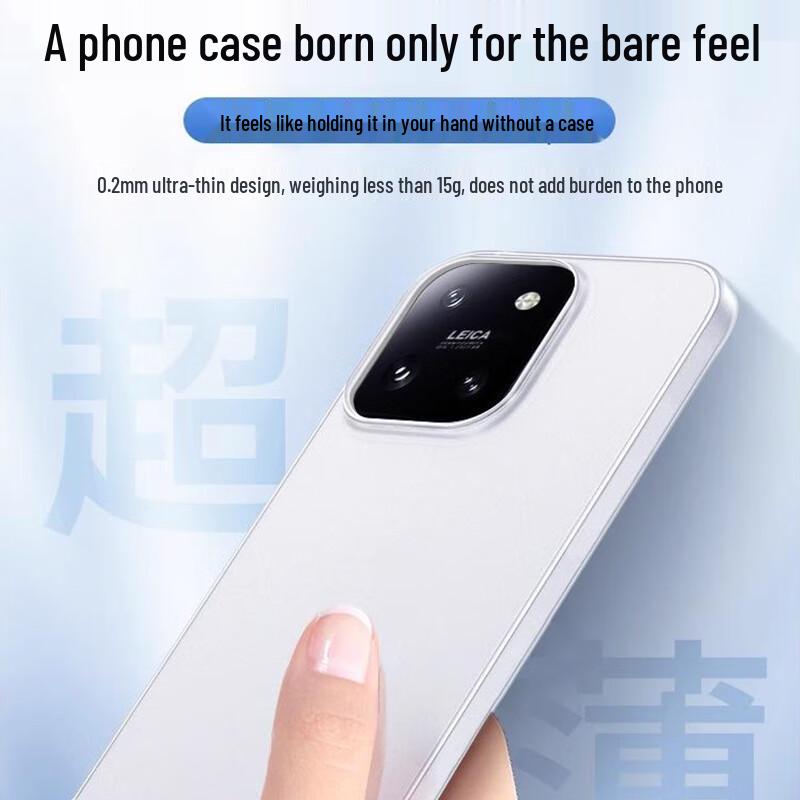 Ultra-Thin Frosted Translucent Protective Phone Case