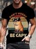 2026 Men's African Tribal Geometric Print T-Shirt Colorful Ethnic Pattern Crew Neck Short Sleeve Tops Casual Streetwear Tees