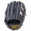ZETT Pro Status Soft Baseball Sosuke Genda Player for Second and Night Size 4 Glove, Type, Shortstop, Right-Handed Throw, Black, (BRGB30565)