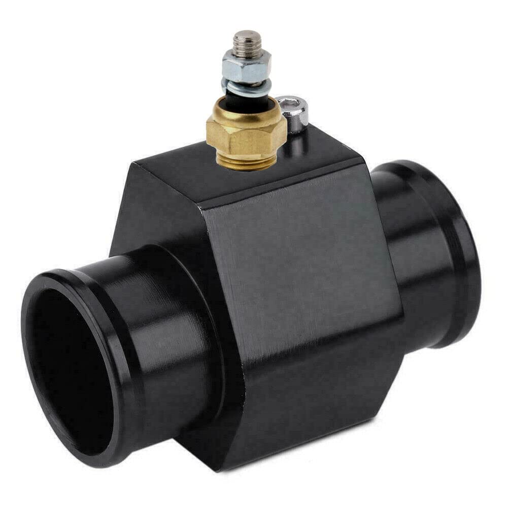 KUNFINE 36mm Czarny Adapter Wskaźnika Temperatury Wody Złącze Temperatury Wody
