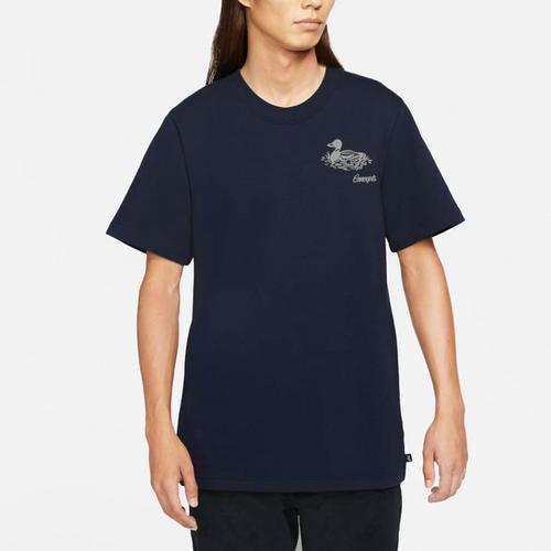 Nike SB Skateboard Dunk High X Concepts Koszulka Ciemnoniebieska DA4307-475