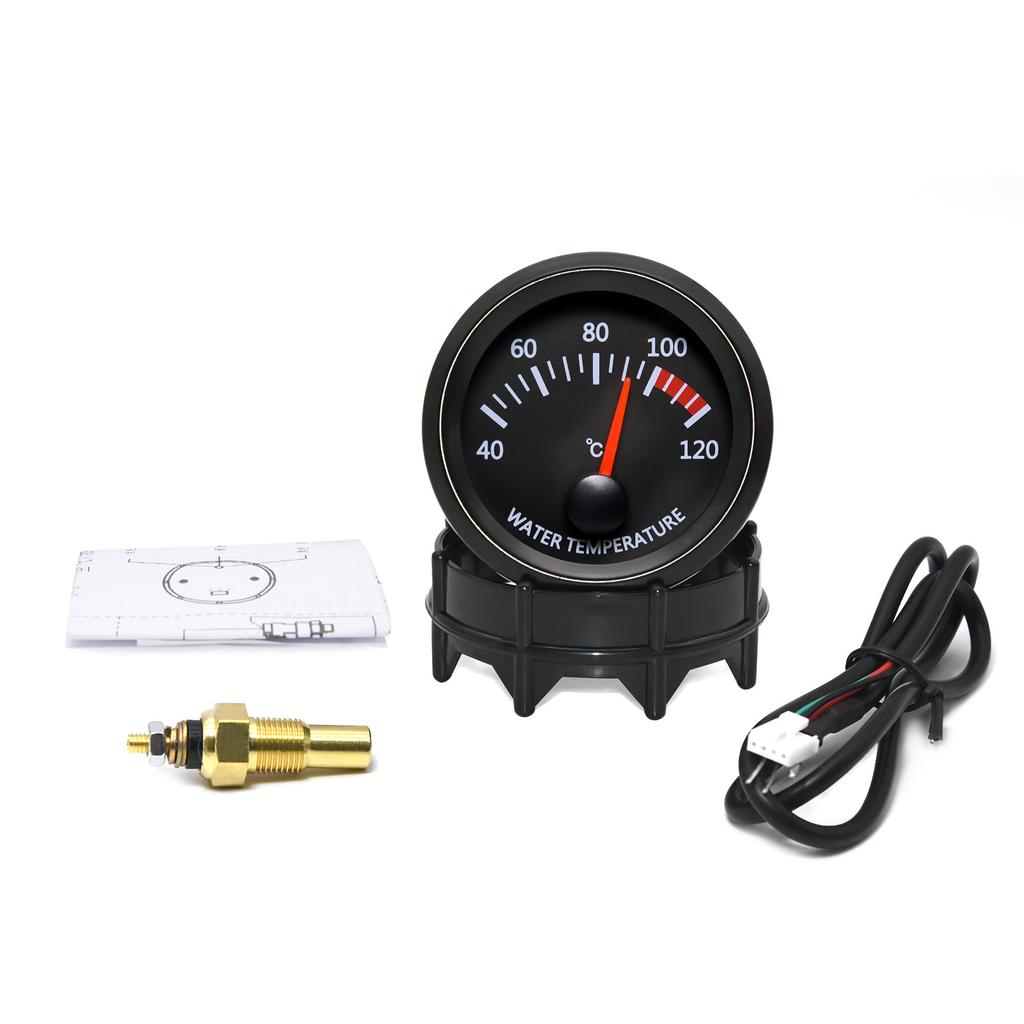 12V 52mm Car Water Temperature Gauge Oil Press BAR PSI Voltmeter Vacuum/Boost Gauge/Air Fuel Ratio EGT Gauges Car Racing Gauge