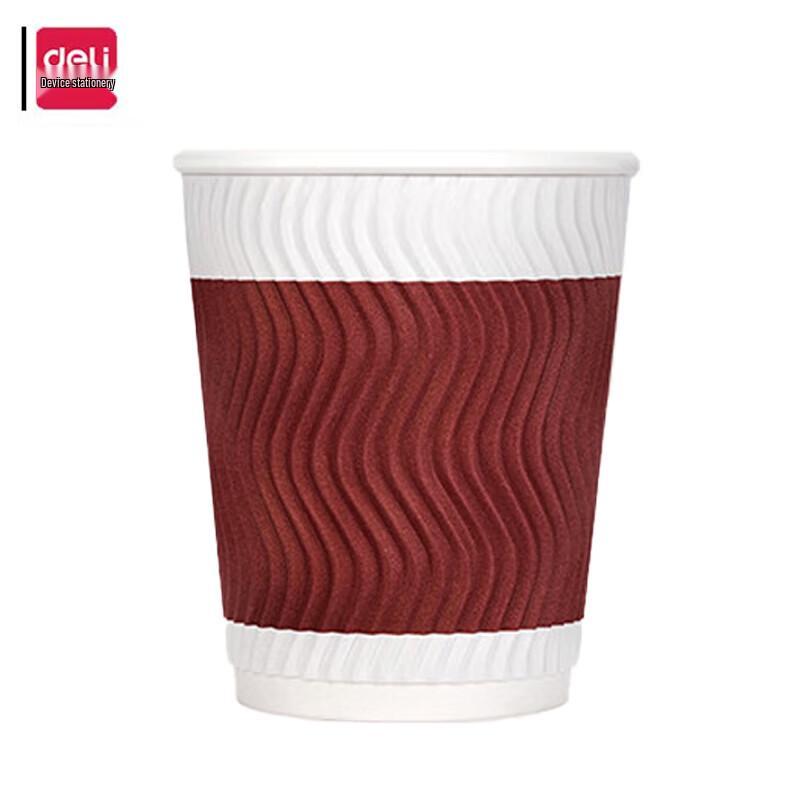 Двухслойные бумажные стаканчики Deli