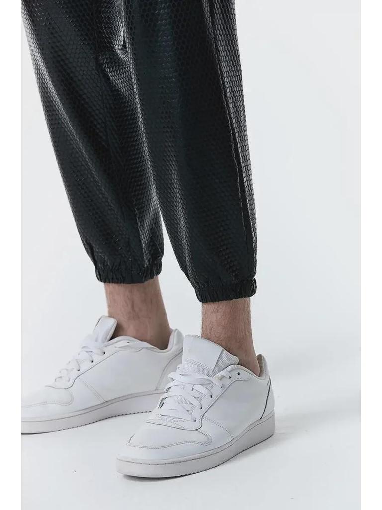 Herbst 2022 Herren Nachtclub Disco Leggings mit Diamantenmuster