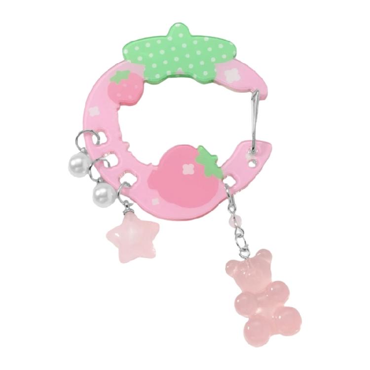 Карабины-брелоки в форме крыла звезды, акриловые подвески для рюкзака, портативные крючки-брелоки для улицы, подарки