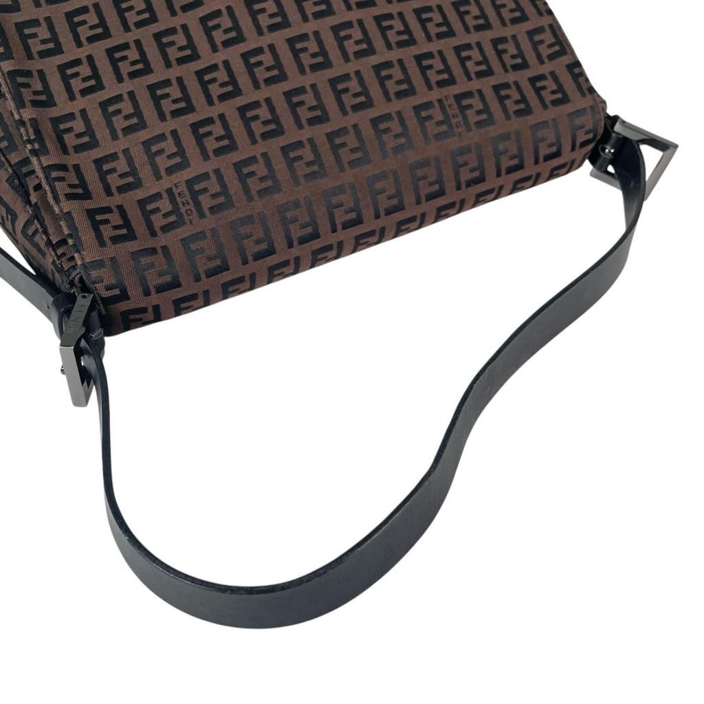 FENDI Mamma bucket Handbag Brown Women used