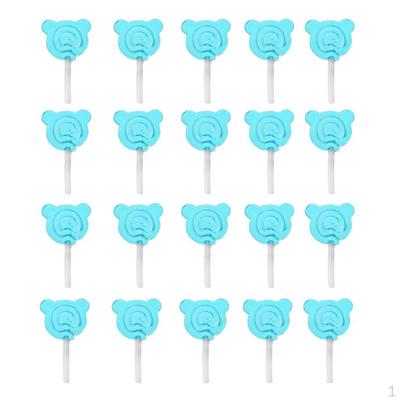 1/1 Dollhouse Miniature Accessory Model For Doll Kids Pretend Play Party Supplies (20 Pieces)