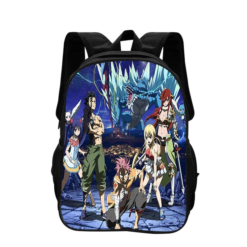 Fairy Tail Moive Luggage & Bags Backpack Student Boys and Grils Best Gift Stationery