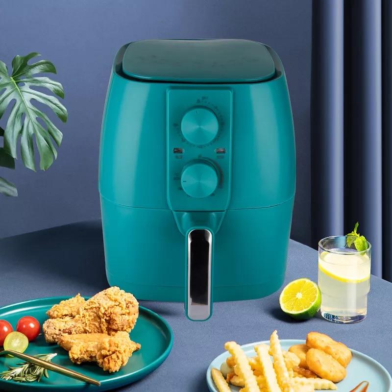 Large Stock Top Quality 4.5L Home Customized Logo Oil Free Commercial Air Cooker Fryer