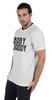 Inkmeso Men  s Graphic Quote   Baby Daddy   Tshirt For Dads Round Neck with V Cut