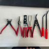 Seven-Piece Auto Repair Tool Set: Power Cut, Clip, Oil Pipe Pliers, Screwdriver, Headlight Pliers