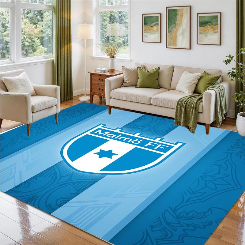 Malmö FF Design Kristall-Samt-Teppich Weich Dekorative Matte für Schlafzimmer Eingang
