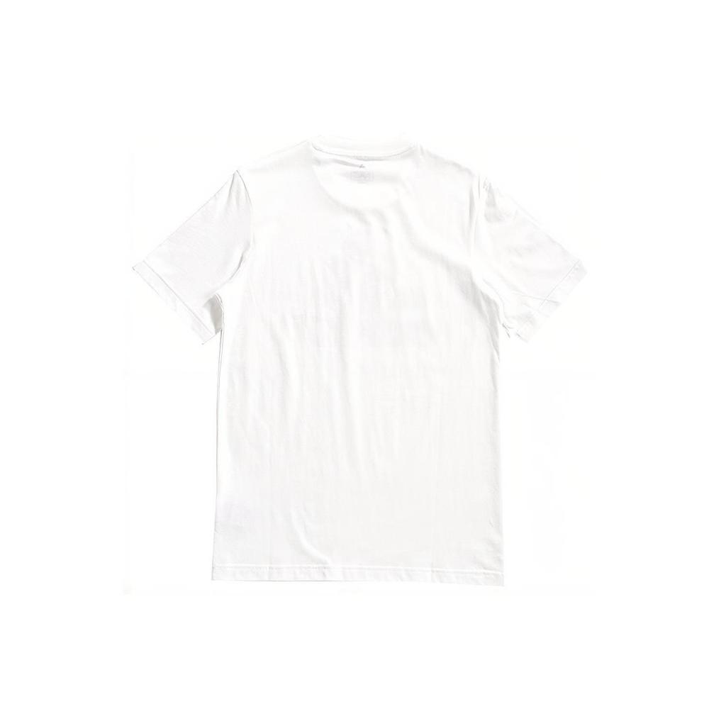 Adidas T Shirts Men's White Crew Neck Moderate Straight Fit FN1736