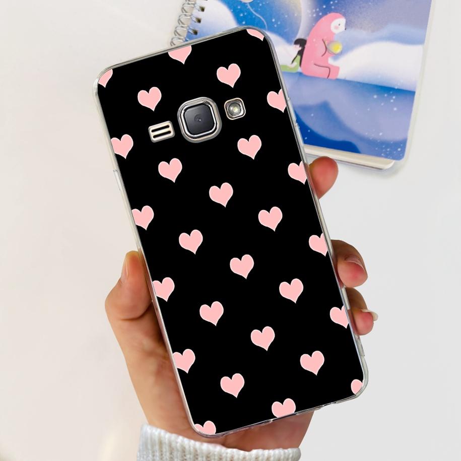 For Samsung J1 2016 Case SM-J120F Cover Fashion Marble Flower Soft Silicone Phone Cover For Samsung J1 Mini J105F J 1 2016 Funda