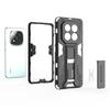 For Xiaomi Redmi Note 14 Pro+ 5G Case PC+TPU Shockproof Phone Cover with Kickstand