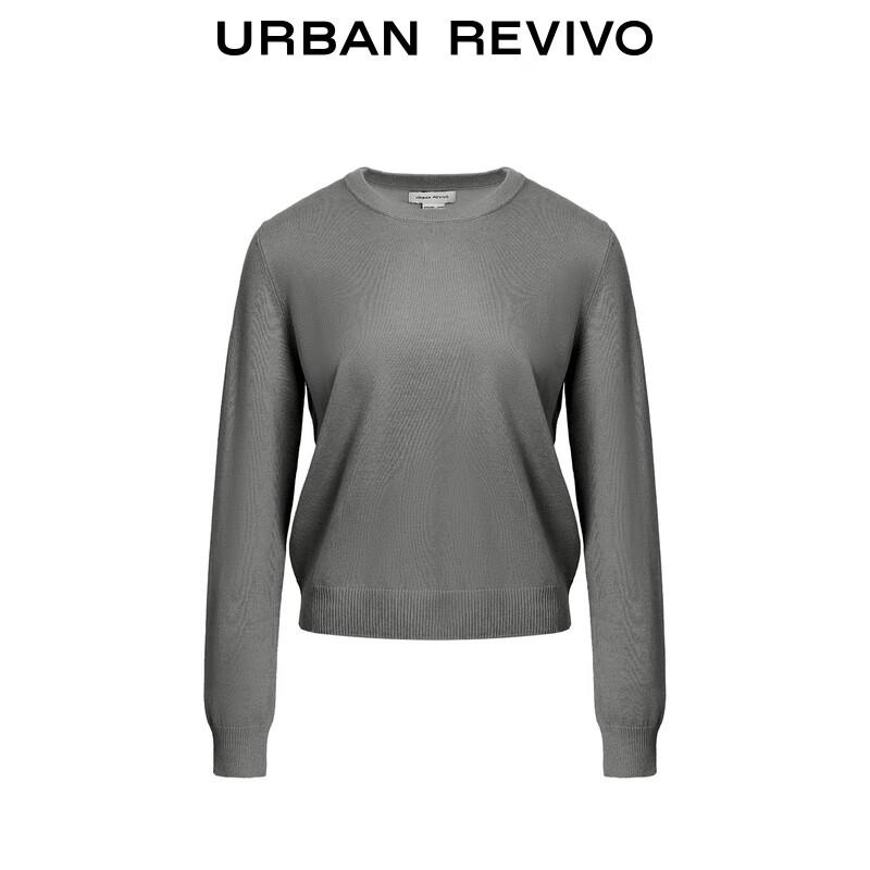 UR Women's Basic Solid Knit Sweater UWB940011