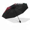 1pc Ghost In the Shell Motoko Kusanagi Outdoor Umbrella - Automatic Opening/Closing, Portable 3-Fold Design, 8-Bone Iron Frame, Ideal Gift for Fans, T