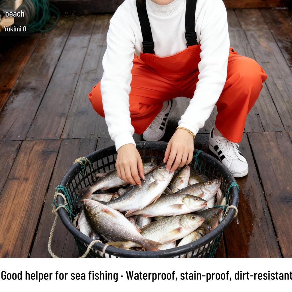 Waterproof Fishing & Aquaculture Bib Pants Set - Thick, Stain-Resistant, Wear-Resistant