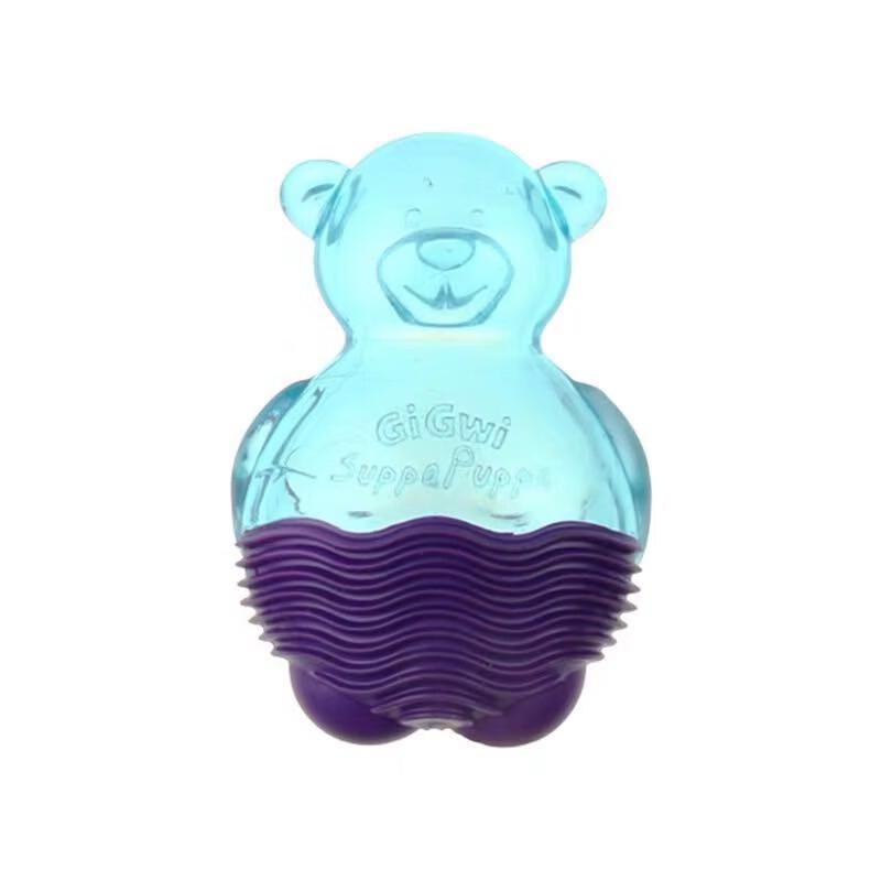GiGwi Q Bear Squeaky Durable Puppy Chew Toy