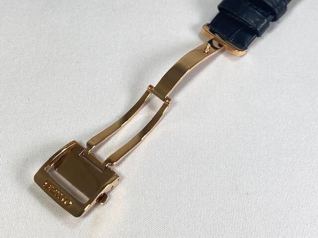 4A072PL SEIKO Premier 21mm Leather Calfskin for and other Strap, Embossed, Black, SNP084JC/ 7D48-0AL0 models.