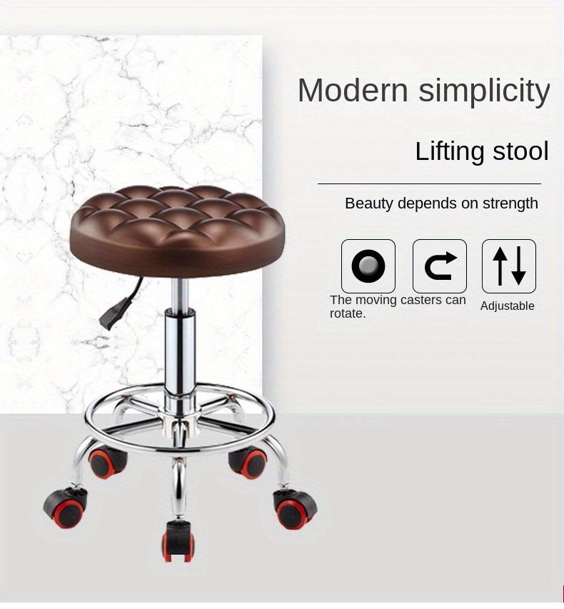 Multi functional hair cutting stool - an ergonomically adjustable height swivel chair suitable for piano rooms, beauty salons